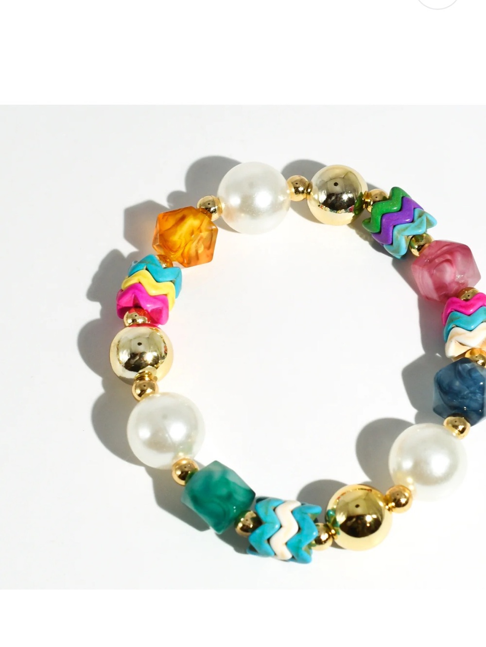 new Treasure Jewels Ziggy Pearl Pop Bracelet